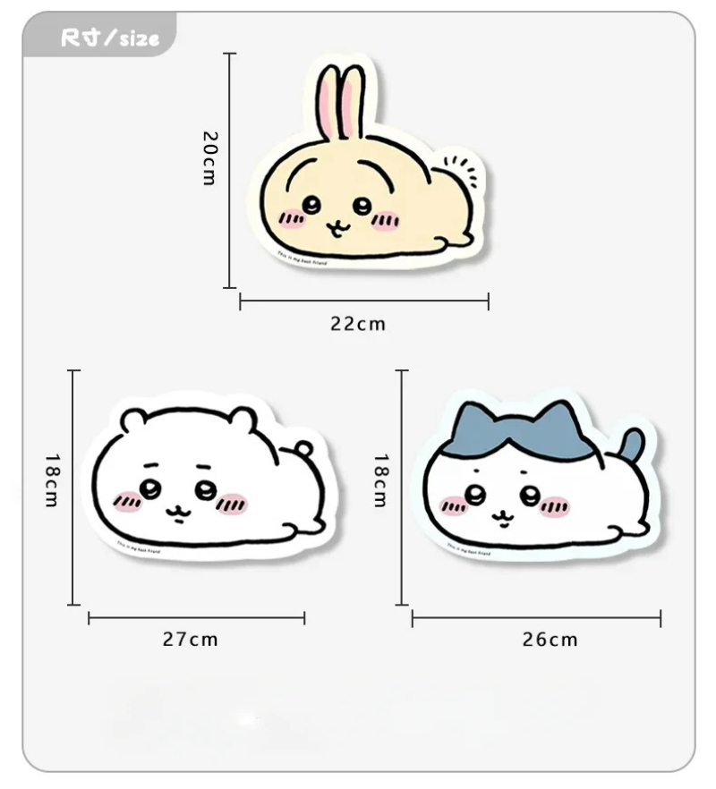Chiikawa Cartoon Jiyi Usagi Ha - Office Supply Office Stationery Items recension och pris