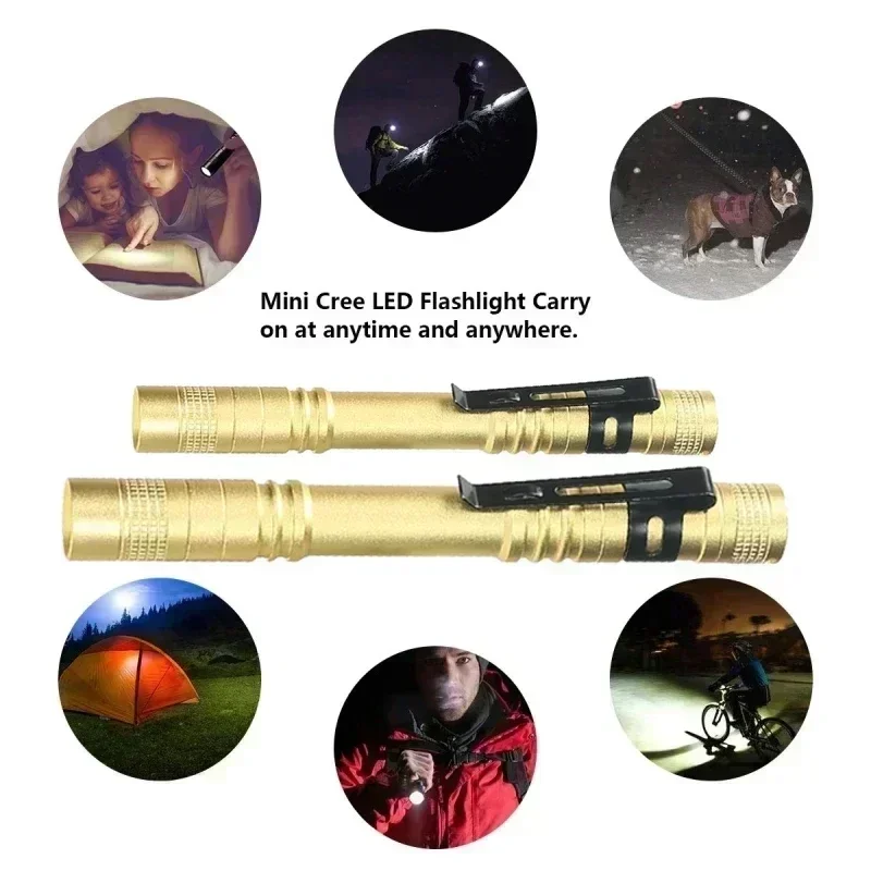 Mini Portable LED Pen Light wi - Stationery Supply recension och pris