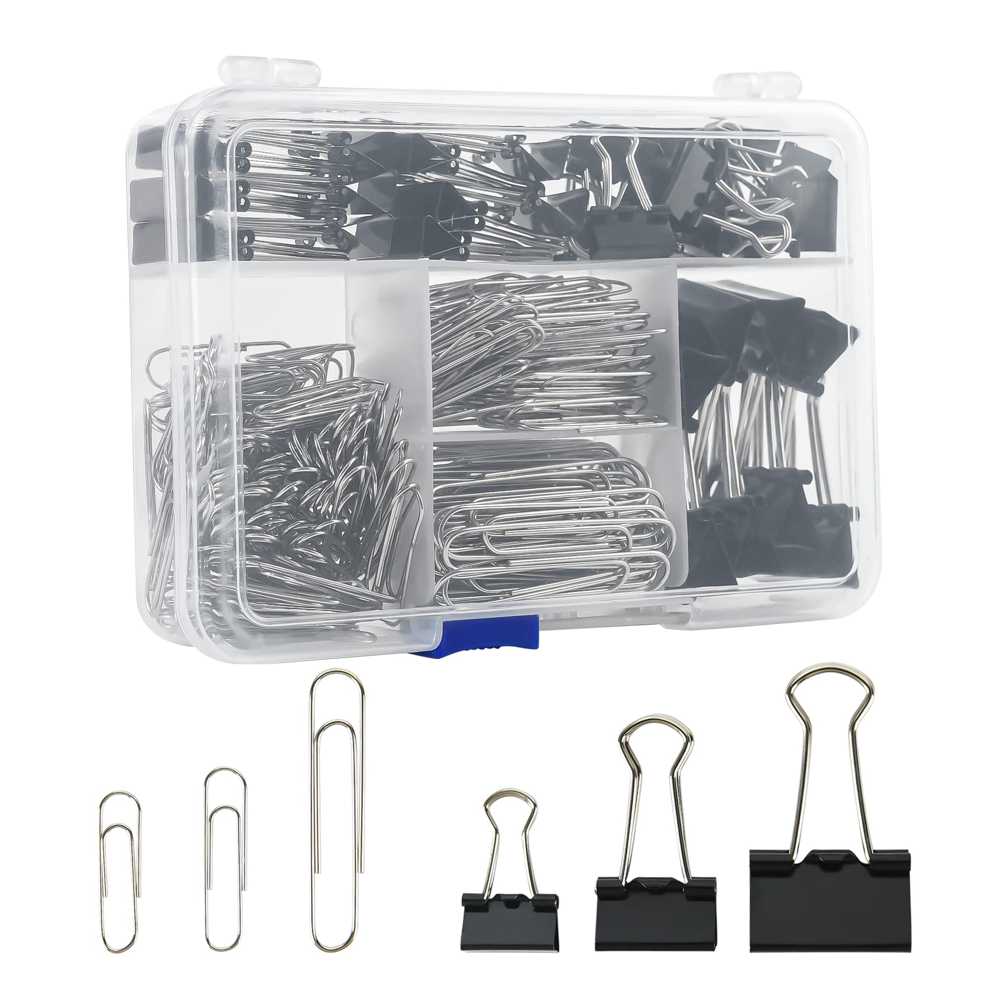 Assorted Size Binder Clips&Jum - Binder Clip Assorted recension och pris