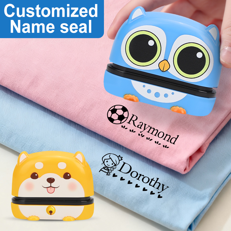Custom Cute Name Stamp - Reusa - Self Inking Stamp recension och pris