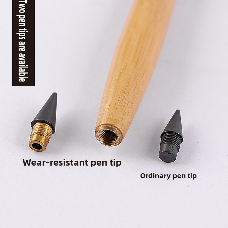 Wooden Eternal Pencil No Sharp - Office Stationery And Supply recension och pris