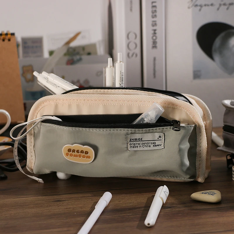 Large Capacity Pencil Case Min - Office Supply Office Stationery Items recension och pris