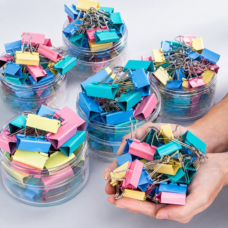 40PCS/Set Long Colorful Metal  - Office Stationery And Supply recension och pris