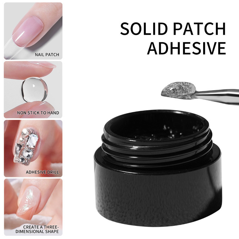 3pcs/set Solid Nail Tips Gel S - Glue Stick Pack recension och pris