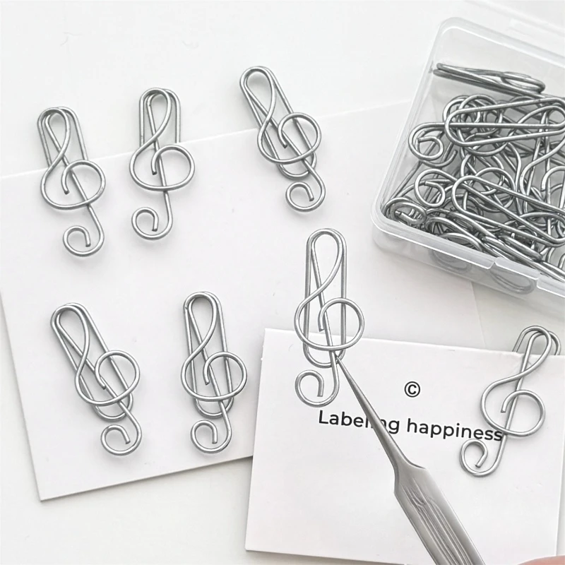20/50pcs Musical Note Metal Pa - Office Supply Office Stationery Items recension och pris