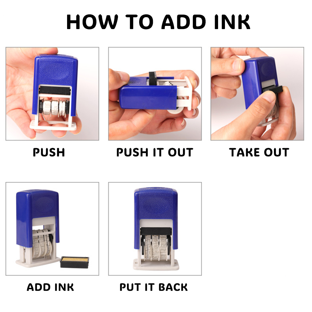 Self-inking Date Stamp for Pap - Self Inking Stamp recension och pris