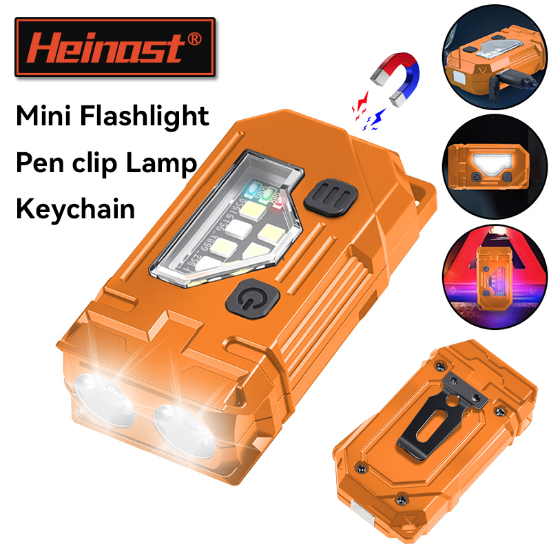 Mini Keychain EDC Flashlight R - Stationery Supply recension och pris