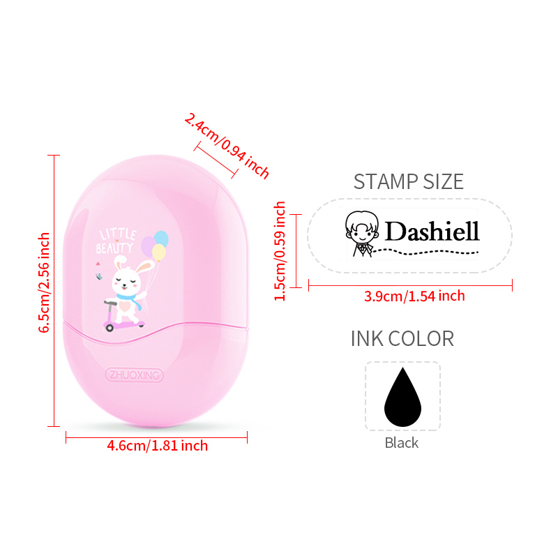 Personalized Student Name Stam - Self Inking Stamp recension och pris