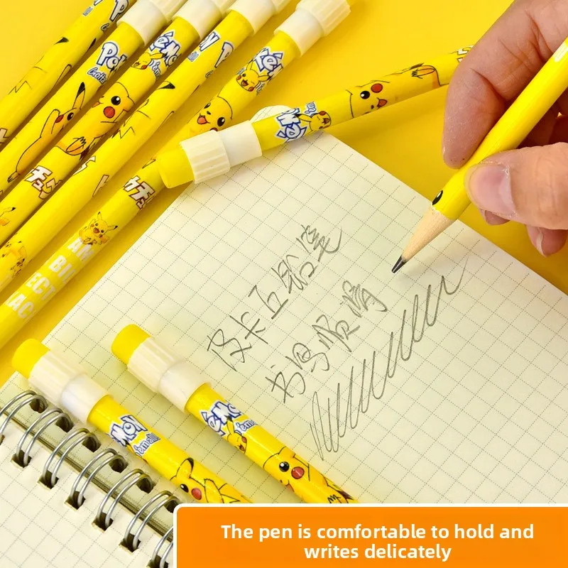 12pcs pokemon pencil with Eras - Office Supply Office Stationery Items recension och pris