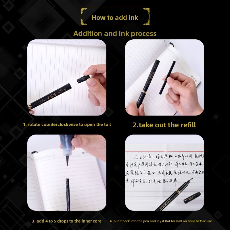 4PCS/SET Calligraphy Art Marke - Office Stationery And Supply recension och pris
