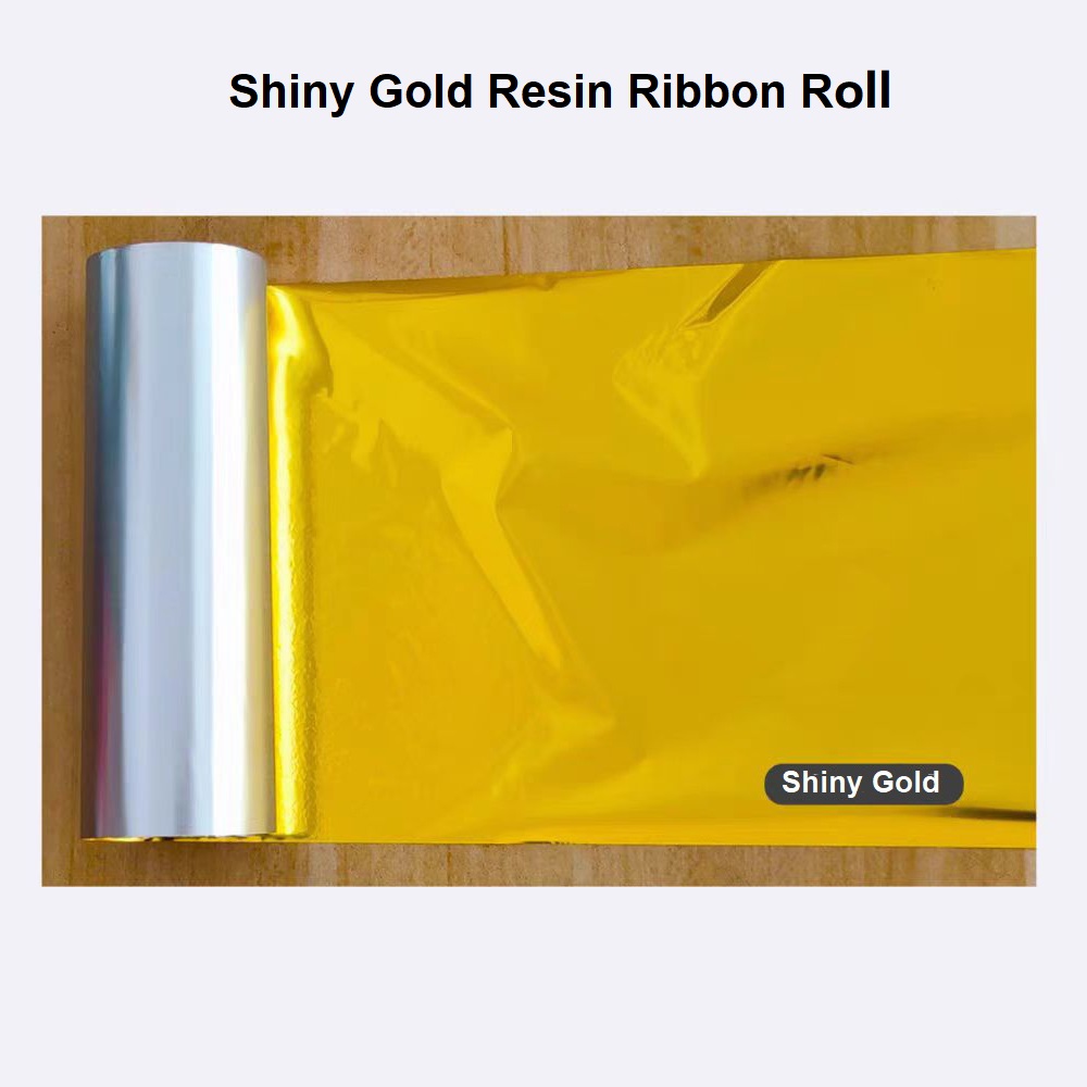 Bright Gold Foil Resin Ribbon  - Self Inking Stamp recension och pris