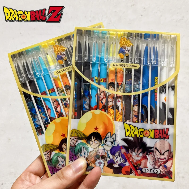 12PCS/Set Dragon Ball Gel Pen  - Office Supply Office Stationery Items recension och pris