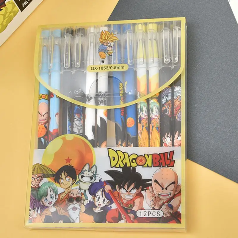 12PCS/Set Dragon Ball Gel Pen  - Office Supply Office Stationery Items recension och pris