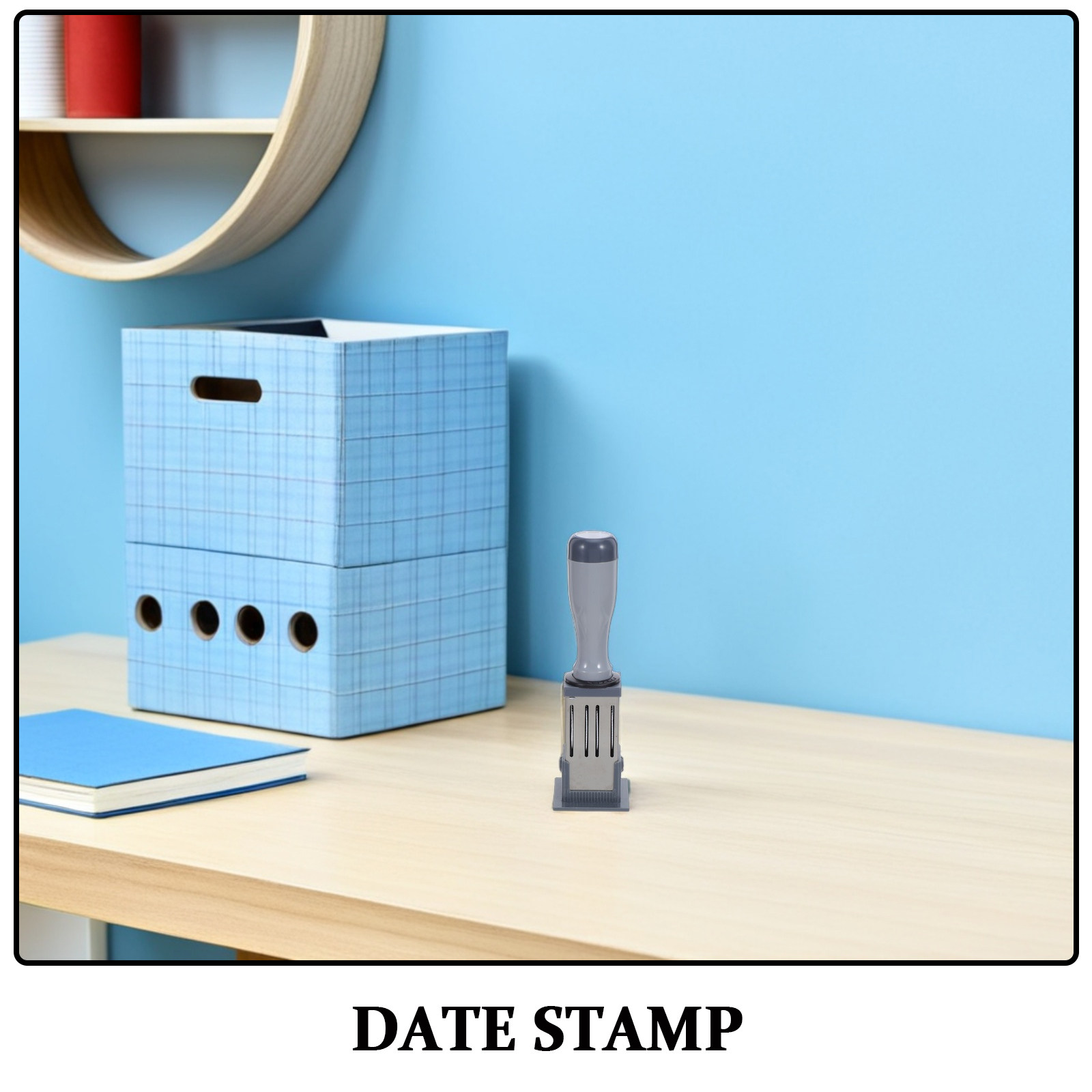 Portable Handheld Date Stamp S - Self Inking Stamp recension och pris