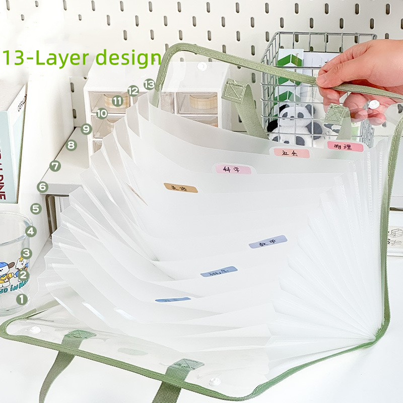 13-Layer A4 File Folder Storag - Office Stationery And Supply recension och pris