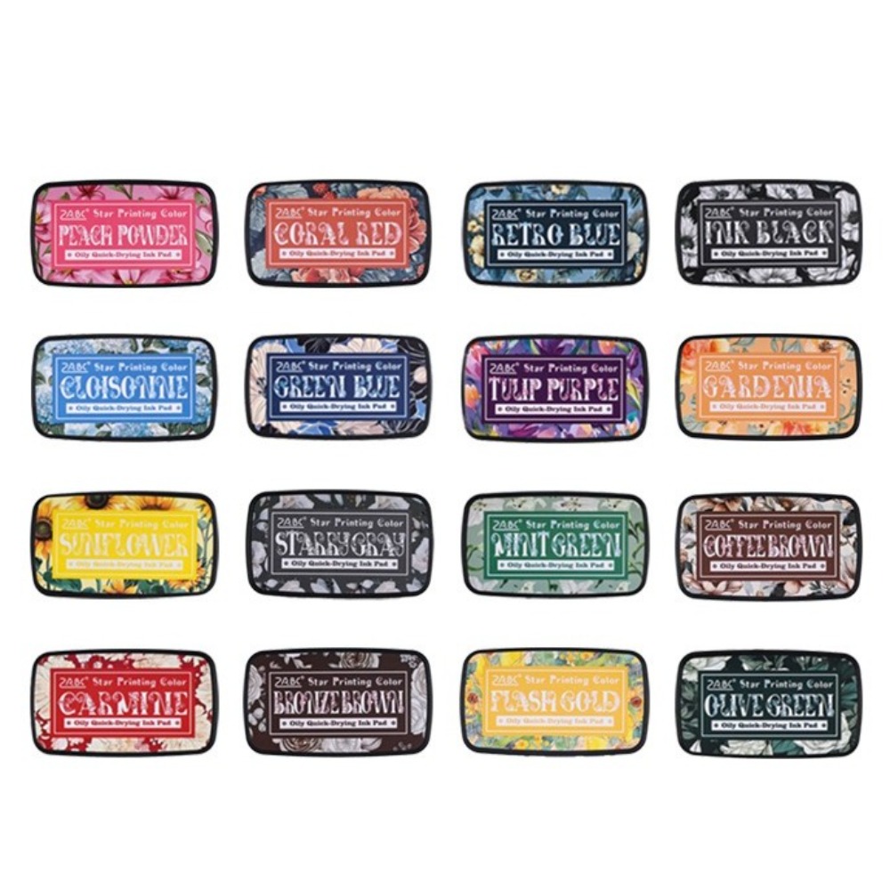 New Colorful Ink Pad Easy to U - Self Inking Stamp recension och pris
