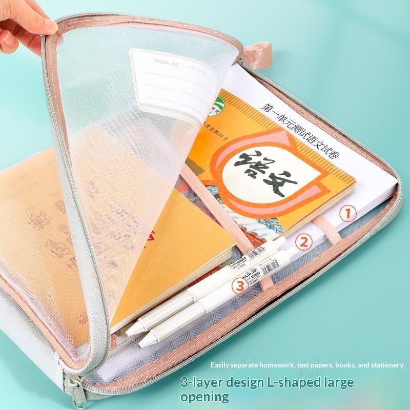 A4 Stationery Storage Bag Doub - Office Stationery And Supply recension och pris